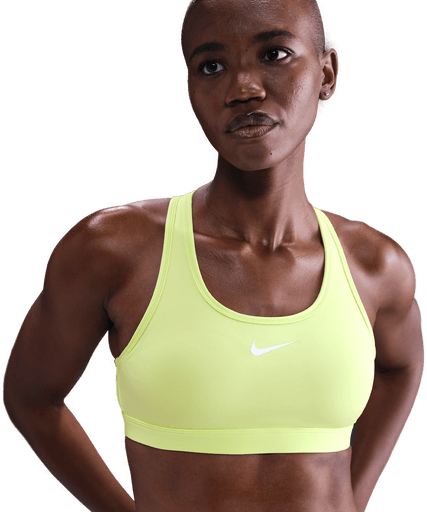 Nike Swoosh Medium Support sports-BH - Gul
