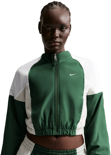 Nike Shrunken treningsjakke dame - Grønn