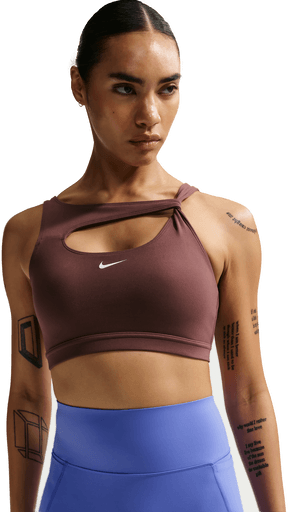 Nike One sports-BH med innlegg - Lilla