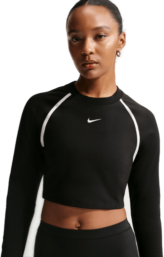 Nike tettsittende langermet overdel dame