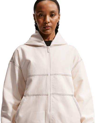 Nike arbeidsjakke dame - Hvit