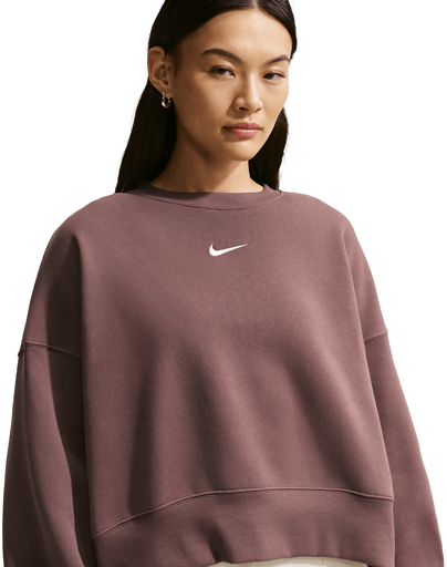 Nike Phoenix Fleece sweatshirt dame - Lilla