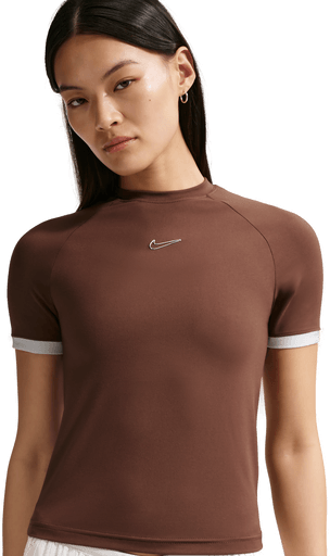 Nike kortermet overdel dame - Brun