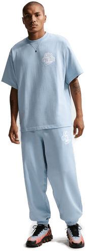 Nike Solo Swoosh fleecebukse - Blå