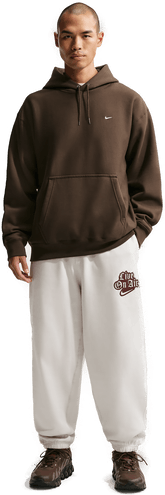 Nike Solo Swoosh fleecebukse - Grå