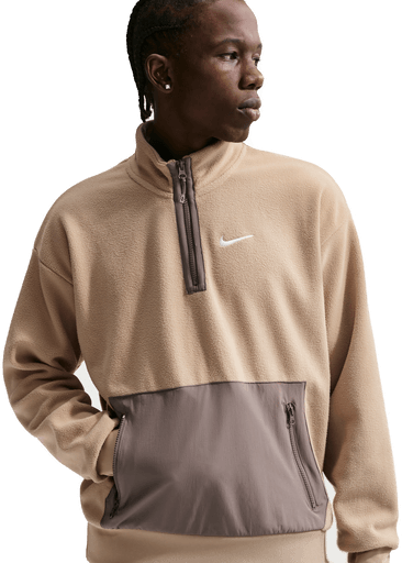 Nike polarfleeceoverdel herre - Brun