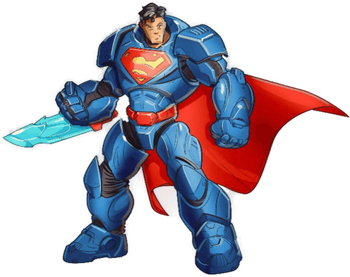 DC Metal Force XL Superman 30 cm
