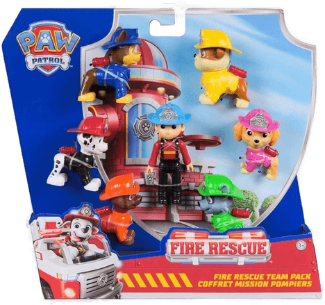 Paw Patrol Fire Rescue Figurer 7-pack