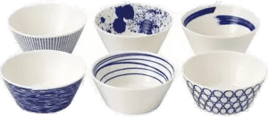 Royal Doulton Pacific skål blå 16 cm