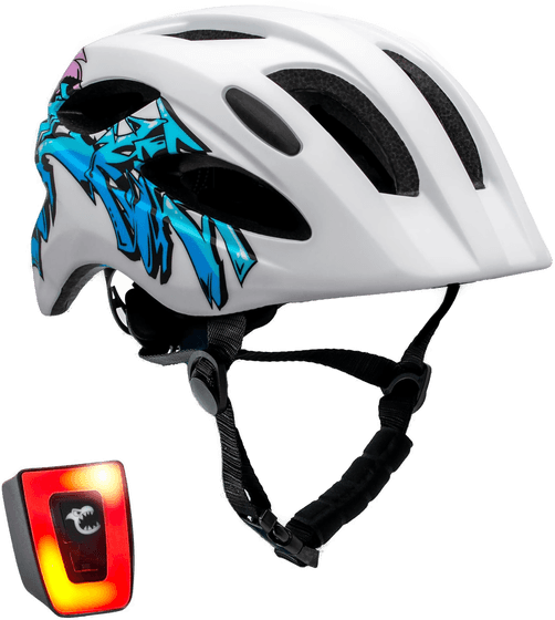 Crazy Safety Graffiti Sykkelhjelm 54-58cm