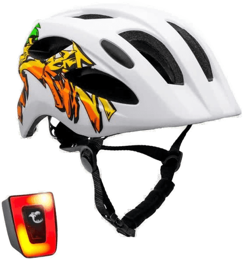 Crazy Safety Graffiti Sykkelhjelm 54-58 cm