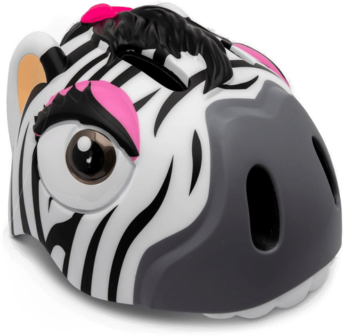 Crazy Safety Sykkelhjelm Zebra