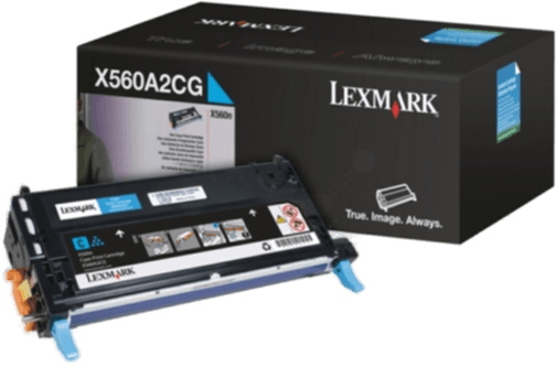Lexmark Tonerkassett cyan X560A2CG