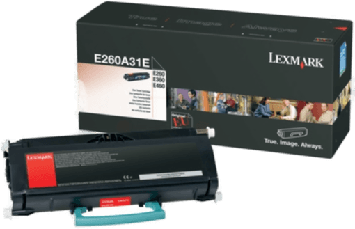 Lexmark Tonerkassett E260A31E svart