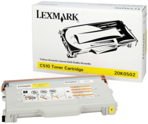 Lexmark Tonerkassett gul 20K0502