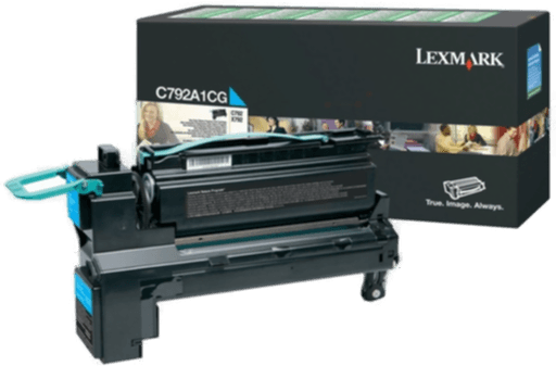 Lexmark Tonerkassett cyan C792A1CG