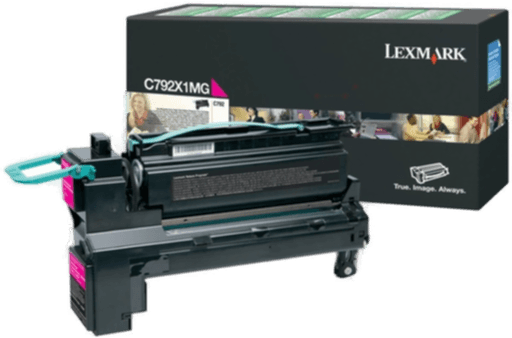 Lexmark C792X1MG Tonerkassett magenta 20.000 sider