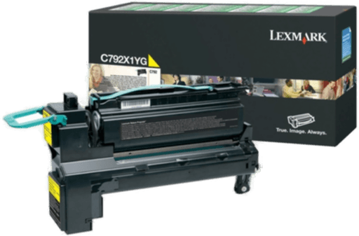 Lexmark C792X1YG Tonerkassett gul