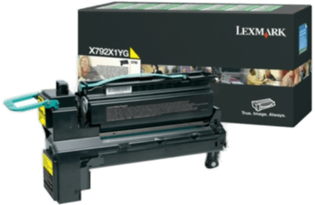 Lexmark Tonerkassett gul X792X1YG