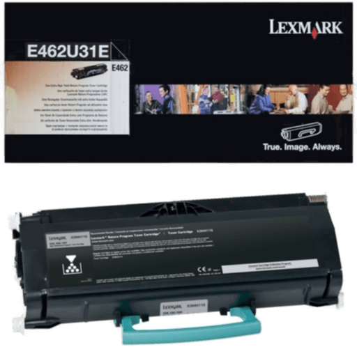 Lexmark E462U31E Tonerkassett svart 18.000 sider