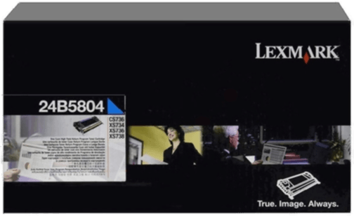 Lexmark Tonerkassett cyan 24B5804