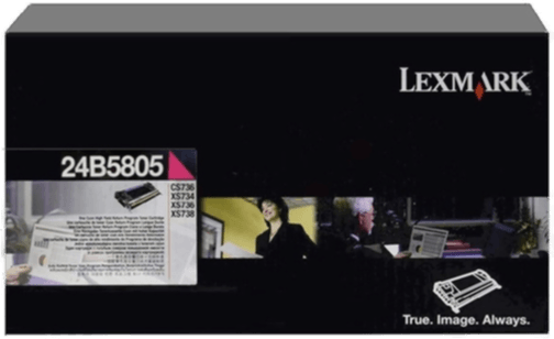 Lexmark Tonerkassett magenta 24B5805