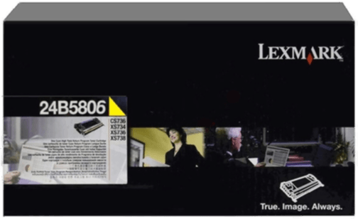 Lexmark Tonerkassett gul 24B5806