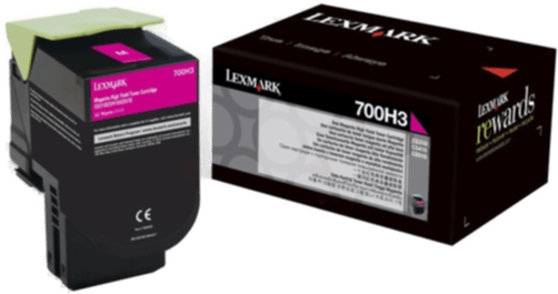 Lexmark 700H3 Tonerkassett Magenta