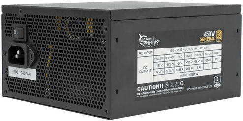 White Shark GPSU-G650M 650W