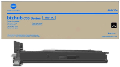 Konica Minolta TN-313 K Tonerkassett Svart
