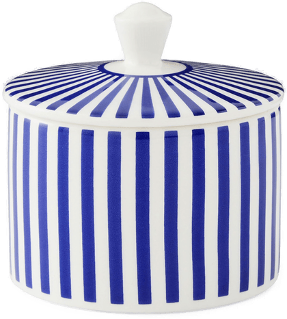 Spode Steccato sukkerskål med lokk 29 cl