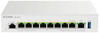 Dlink DBR-600-PE 8x2.5G PoE-ruter