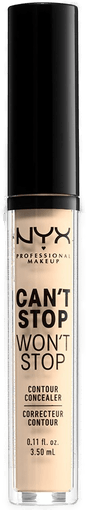 NYX Professional Makeup Can't Stop Won't Stop Concealer Pale