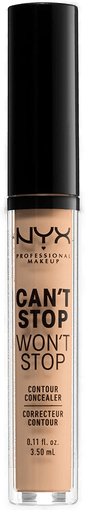 NYX Professional Makeup Can't Stop Won't Stop Concealer Natural