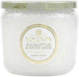 Voluspa Petite Jar Candle Eucalyptus & White Sage