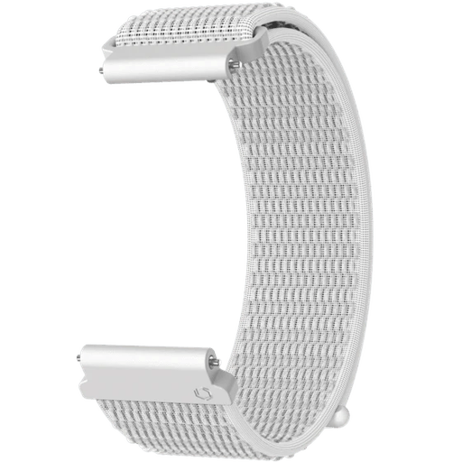 Coros Nordic Nylon Watchband 20mm - White
