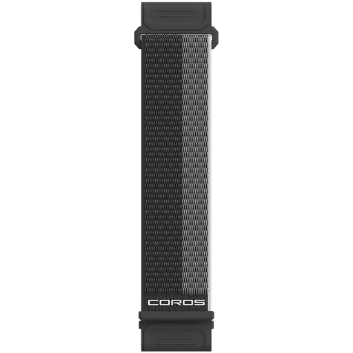 Coros Nordic Nylon Watchband 26mm - Black