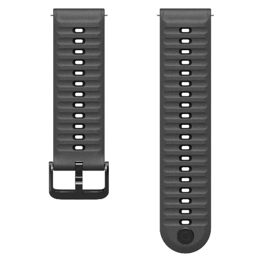 Coros Nordic Silicone Watchband 24mm Dark Grey