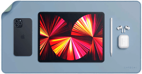 Satechi Vendbar Eco-Lær Musematte 60x32cm