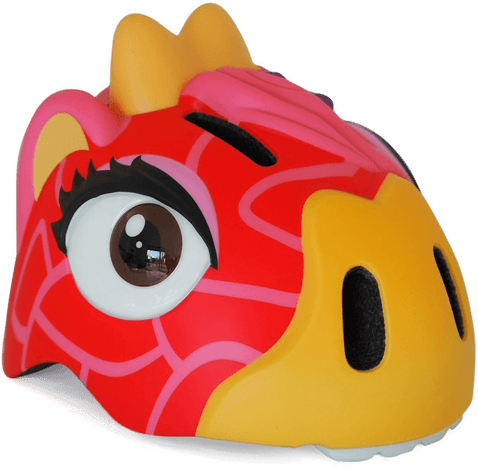 Crazy Safety Giraff Sykkelhjelm Rød
