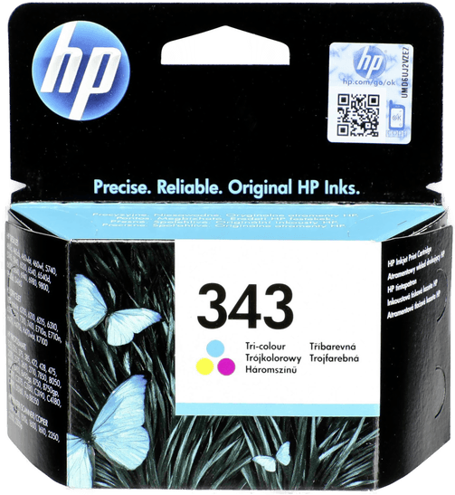 HP 343 Fargeblekkpatron