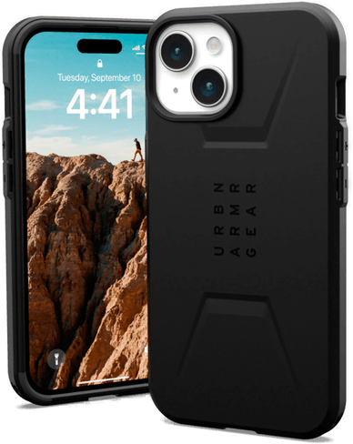 Urban Armor Gear Civilian MagSafe Deksel iPhone 15