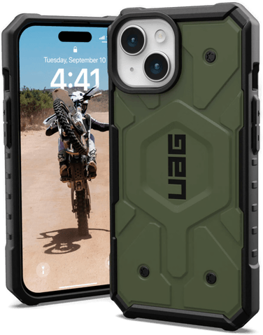 Urban Armor Gear Pathfinder MagSafe Deksel til iPhone 15