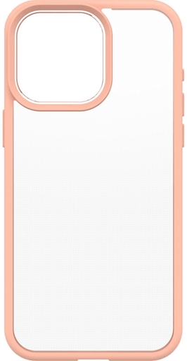 Otterbox React iPhone 15 Ljusrosa/transparent