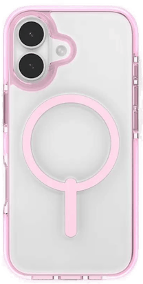 Zagg Santa Cruz Snap MagSafe-deksel - Pink Sorbet