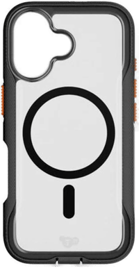 Tech21 EVO Pro Deksel iPhone 17 Gjennomsiktig/Svart