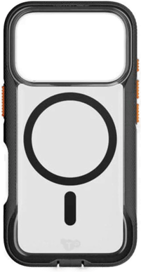 Tech21 Evo Pro Deksel iPhone 17 Pro Gjennomsiktig/Svart