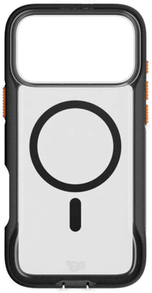 Tech21 Evo Pro Deksel iPhone 17 Pro Max Gjennomsiktig/Svart