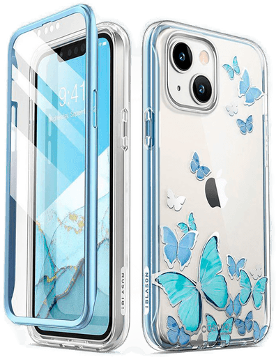 Supcase Cosmo Deksel iPhone 13/14 Pro Blue Fly