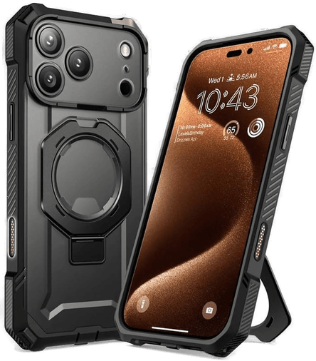 Supcase UB Grip MagSafe Deksel iPhone 17 Pro - Sort